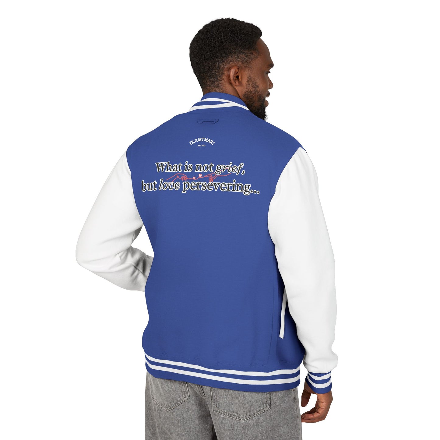 Embroidered Denim Jacket WandaVision Quote