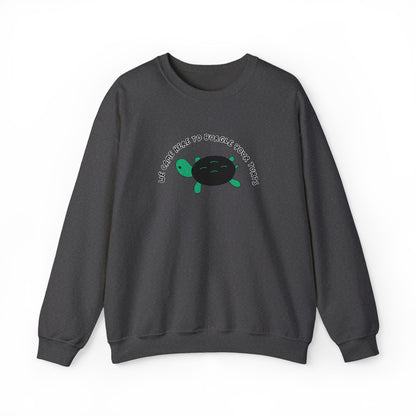 “We Came Here to Burgle Your Turts” Crewneck Sweatshirt