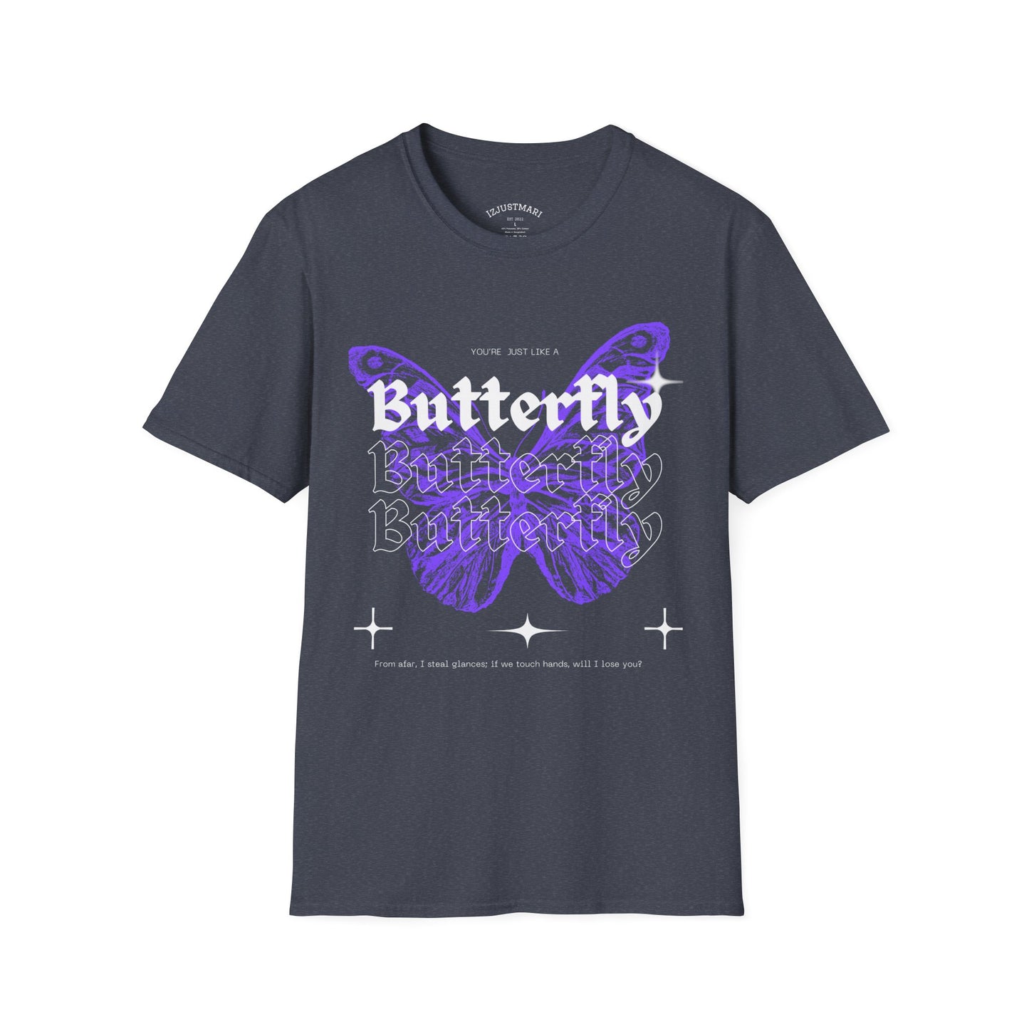 BTS Suga Butterfly Lyric Tee