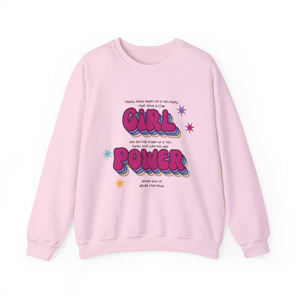 Cheetah Girls "Girl Power" Lyrics Crewneck Sweatshirt