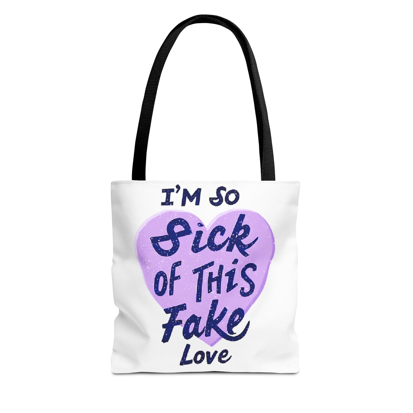 Fake Love Lyric BTS Tote Bag