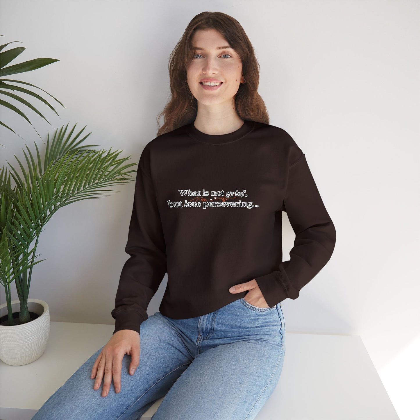 WandaVision Grief Quote Crewneck Sweatshirt