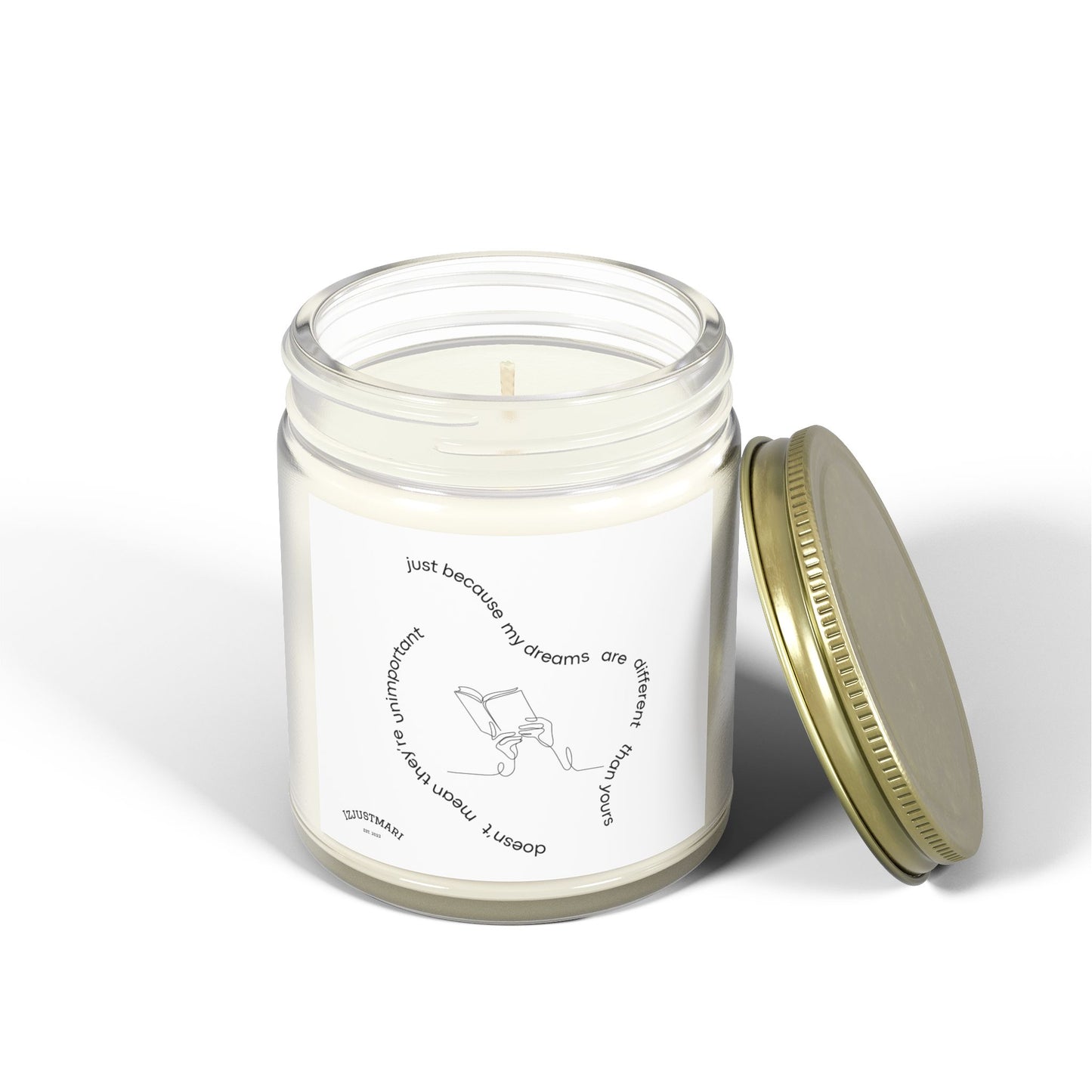 Little Women Quote Scented Candles (4oz, 9oz)
