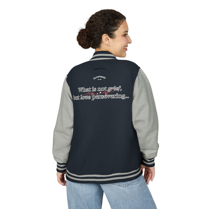 Embroidered Denim Jacket WandaVision Quote