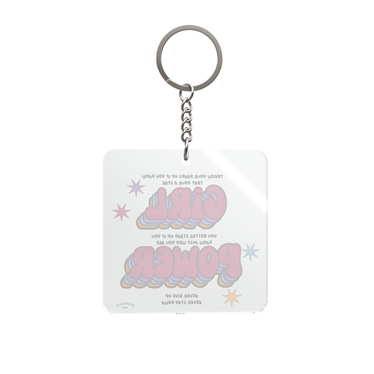 Cheetah Girls "Girl Power" Lyric Acrylic Keychain