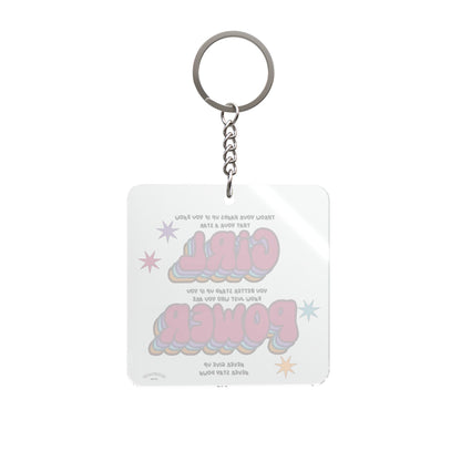 Cheetah Girls "Girl Power" Lyric Acrylic Keychain