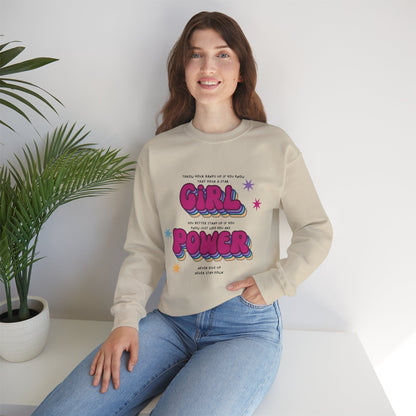 Cheetah Girls "Girl Power" Lyrics Crewneck Sweatshirt